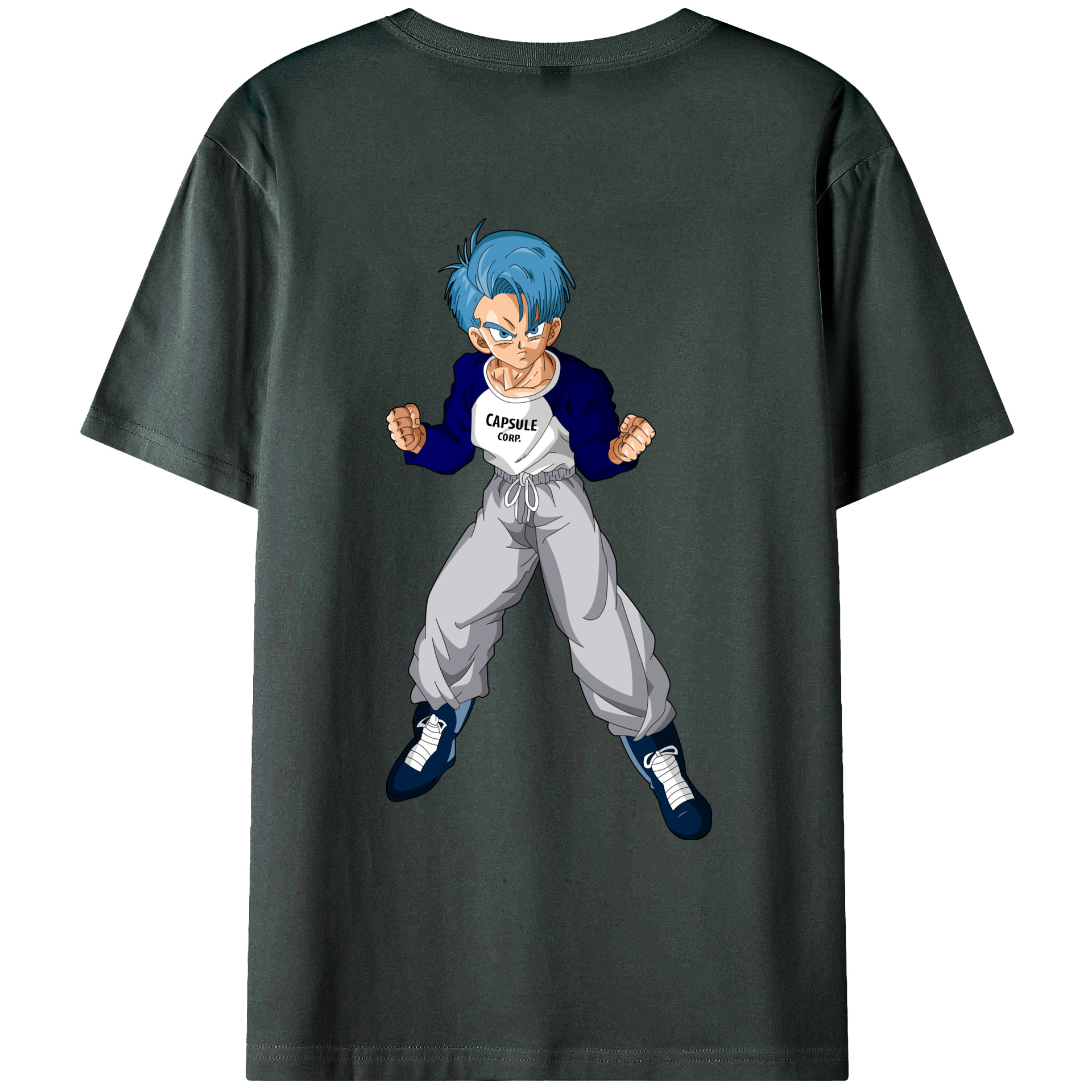 （画像用） ドラゴンボール DRAGON BALL 綿100％ メンズ半袖Tシャツ（バックプリント） 通気性